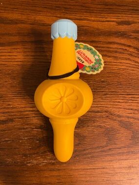 Bark Yellow Christmas Ornamutt Dog Toy